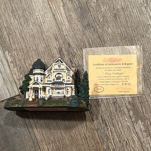 Hawthorne Charming Miniature Victorian House Figurine